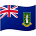 🇻🇬 flag: British Virgin Islands display on Google